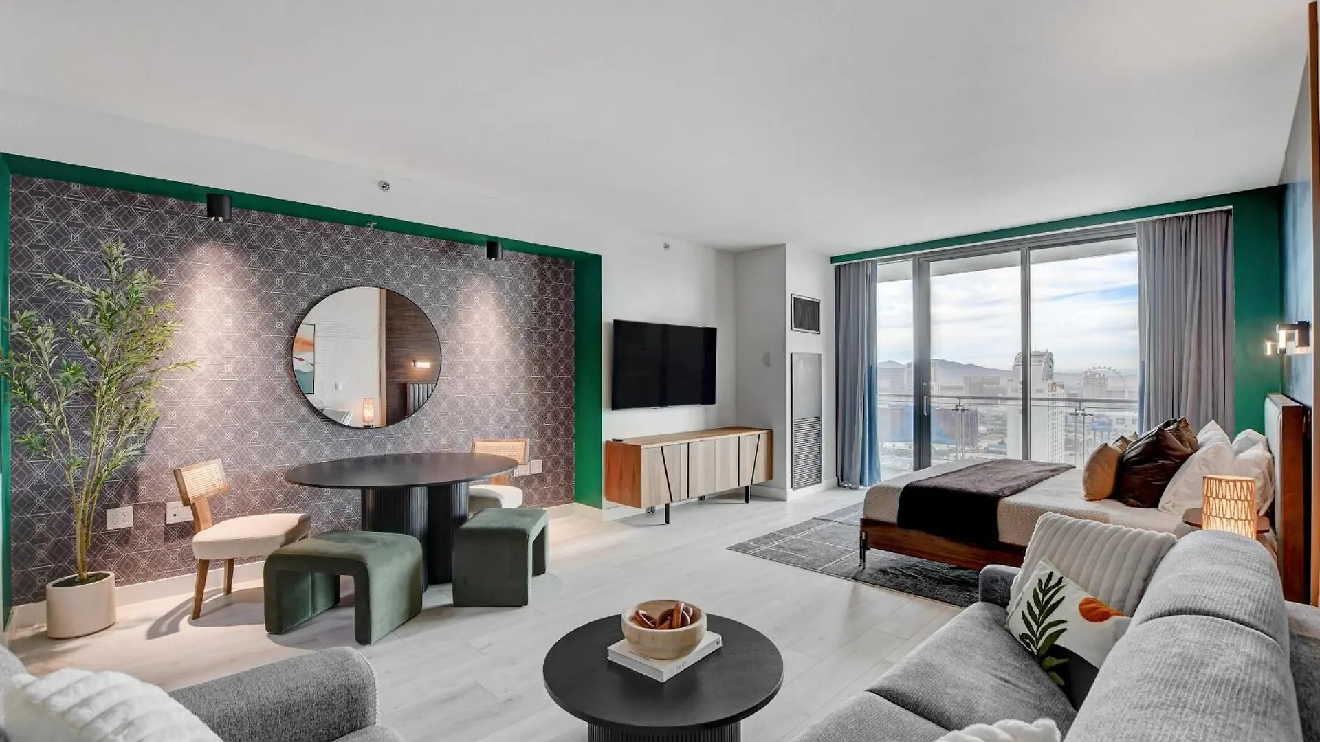 Ava Suite 37Th Flr Strip View Balcony Palms Place Las Vegas 0*,
