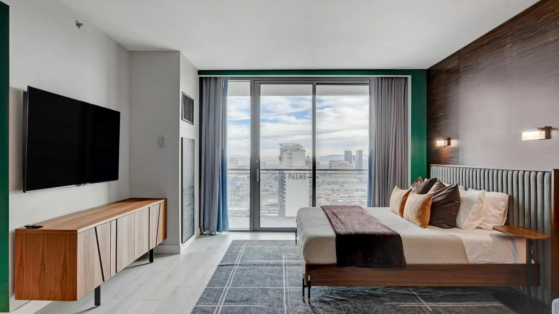 Aparthotel Ava Suite 37Th Flr Strip View Balcony Palms Place Las Vegas United States