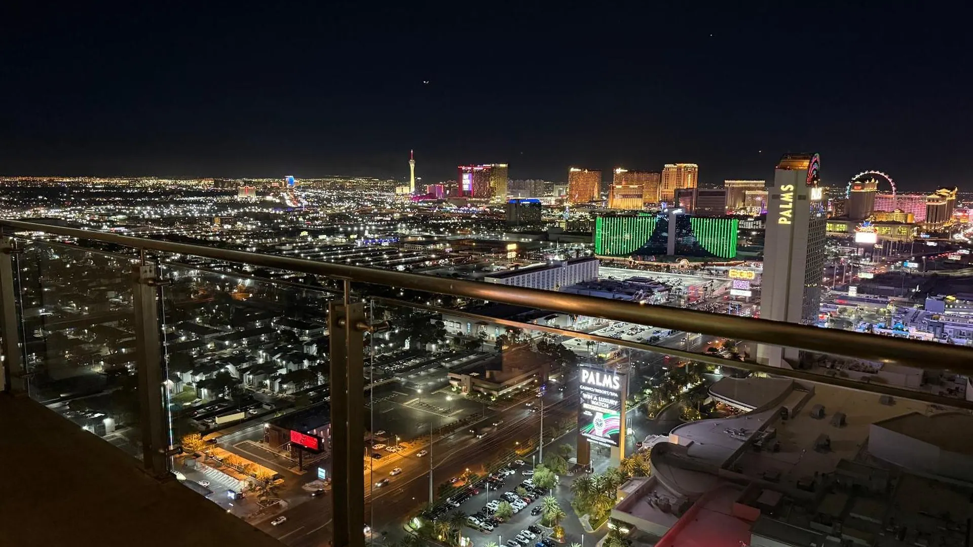 Aparthotel Ava Suite 37Th Flr Strip View Balcony Palms Place Las Vegas